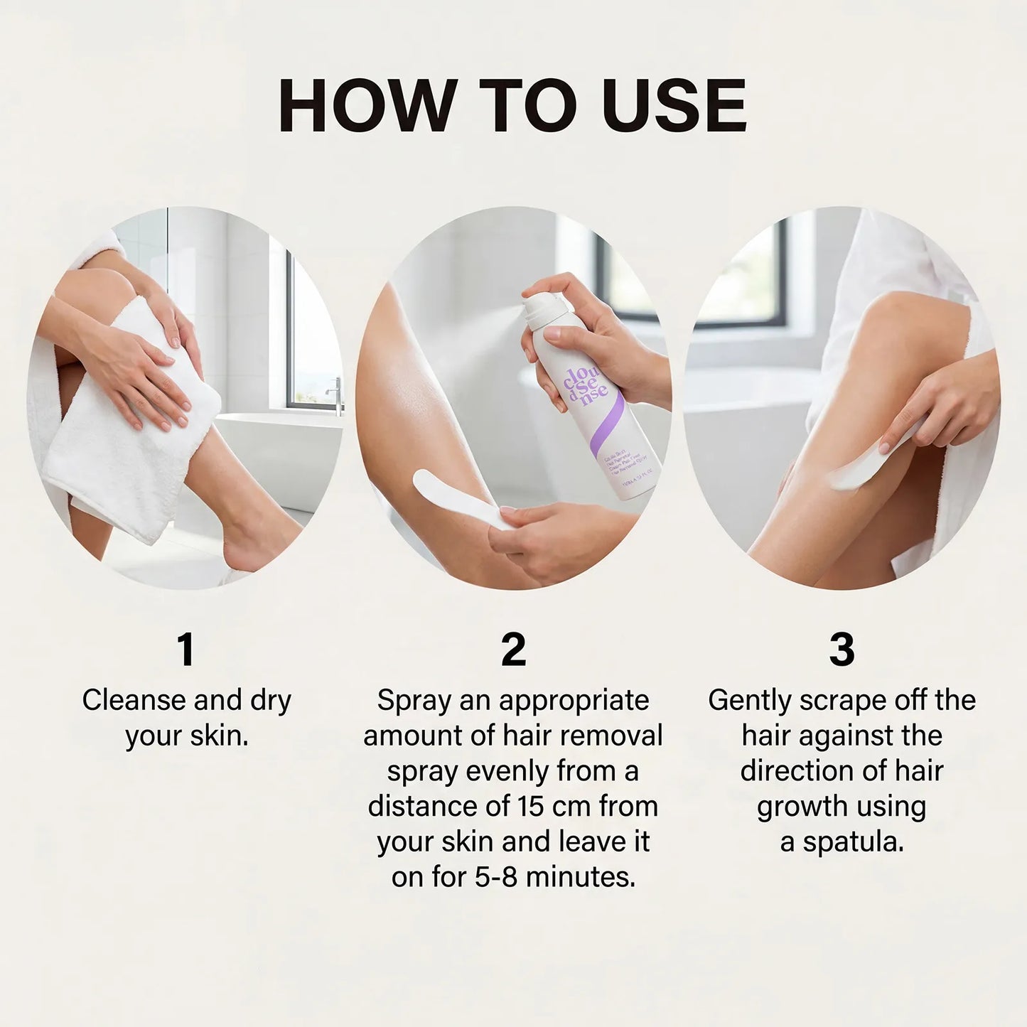 BodySense Hair Removal Mousse