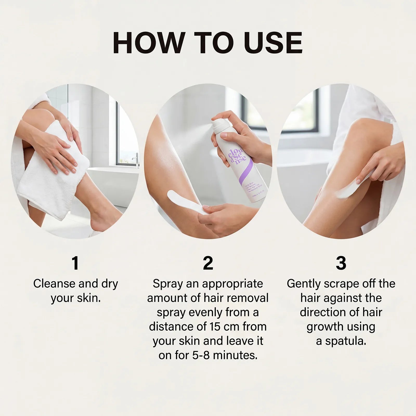 BodySense Hair Removal Mousse